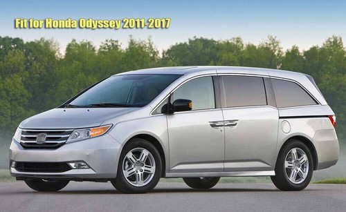 For Honda Odyssey 2011-2017 Window Visor Vent Sun Shade Rain Guard Door Visor 4X - Picture 10 of 10