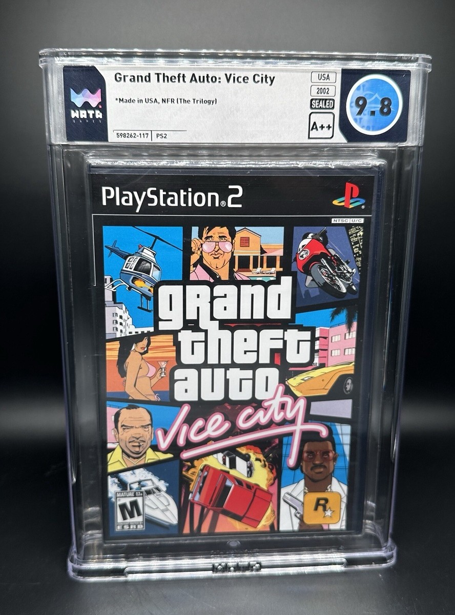PlayStation2 - PS2★grand theft auto Vice City 海外版 北米版 RARE Sony Playstation 2 PS2 Grand Theft Auto GTA Vice City