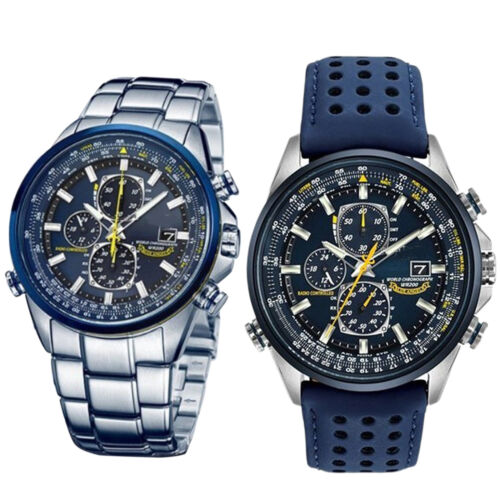 CITIZEN Blue Angels Men's Watch Luxury Watches Stainless Steel Quartz Watch - Picture 1 of 12