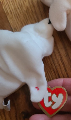 2 Vtg 1993 TY McDonald’s Teenie Beanie Babies Seamore Error Tags - Picture 4 of 9