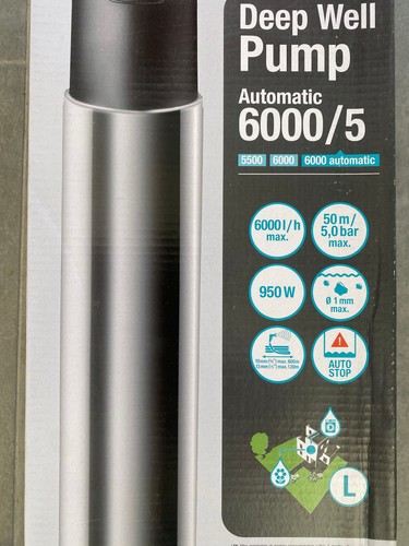 GARDENA PREMIUM TIEFBRUNNENPUMPE 6000/5 INOX AUTOMATIC BRUNNENPUMPE 6000 L/H - Bild 3 von 5