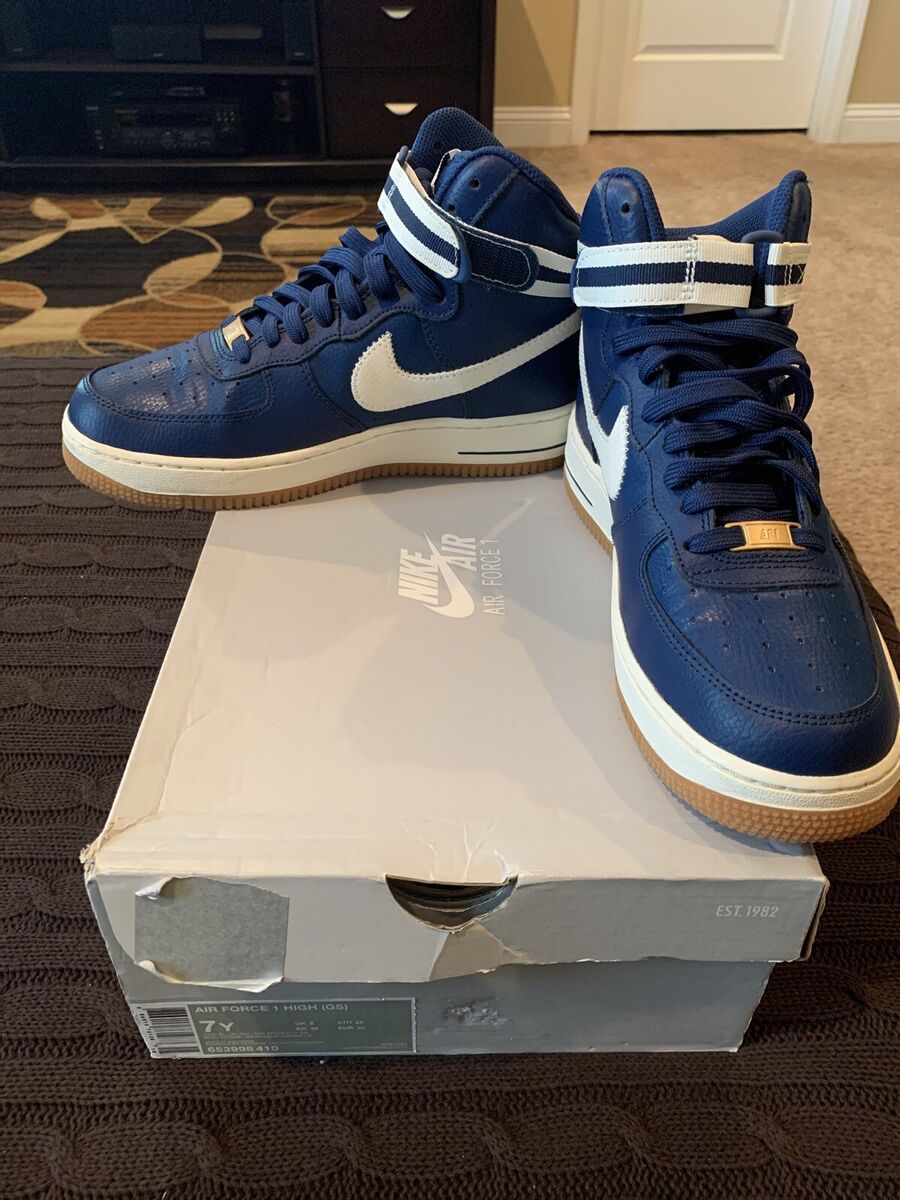 Nike air force 1 top high 07 coastal blue