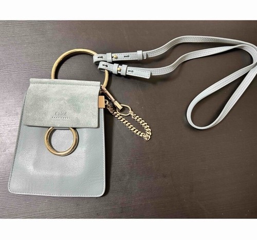 Chloe Bag 2WAY Handbag Leather FAYE - Picture 2 of 7