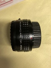 Vivitar Automatic Tele Converter 2x-1 Macro Focusing Camera Lens