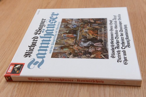 Wagner Tannhäuser Konwitschny Staatsoper Hopf Fischer-Dieskau Frick 4 LP box EMI - Picture 2 of 7