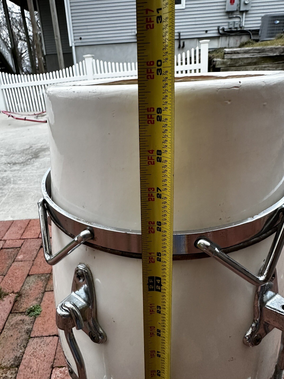 Antique Zimgar Conga 29x10 White Not Working Needs Repair AS IS eBay