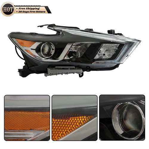 Silscvtt Left&Right Headlights For 2016-2018 Maxima S|SL|SV LED DRL Projector - Picture 7 of 14