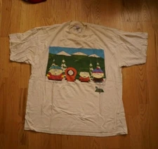 VINTAGE ORIGINAL SOUTH PARK T-SHIRT 1997 COMEDY CENTRAL SIZE XL