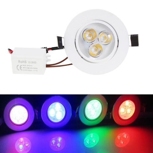 3W White Dimmable LED Ceiling Recessed Downlight Bulbs Fixture Lamp Spot Light - Picture 11 of 20