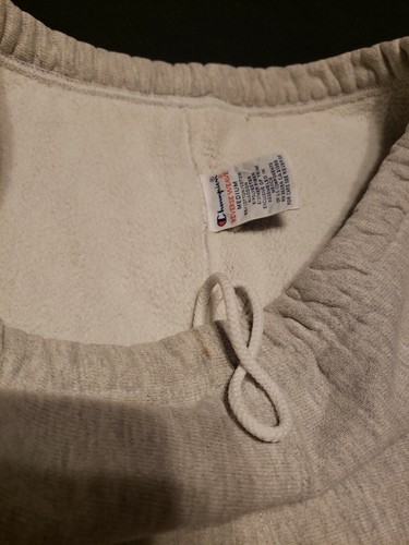 Vintage selten 80er Champion Reverse Wear dickes Sweatshirt handgefertigter Minirock Gr. M - Bild 3 von 6