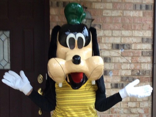 VTG Goofy Costume Mascot Mask Disney Professional Life Size Parade Shriner Worn - Bild 1 von 12
