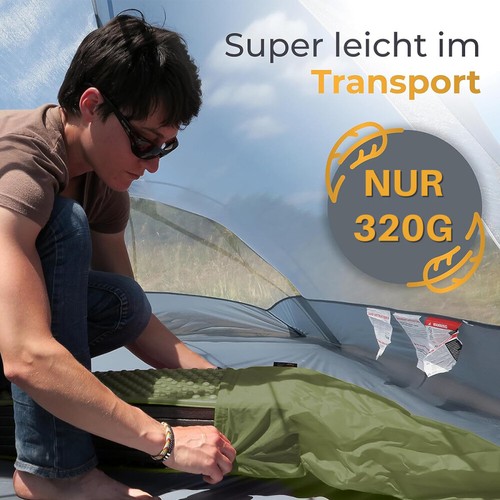 190x57x2cm Camping matte Schaumstoff Campingmatte Faltbare Strandmatte Matratze - Bild 4 von 16