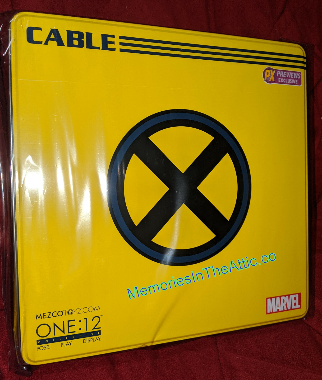 Mezco One:12 Collective Action Figure Cable X-Men Edition Previews PX Exclusive+