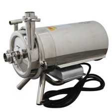 110V 304 Food Grade Centrifugal Pump Beverage Pump 1.5in Inlet&Outlet 1320gal/h