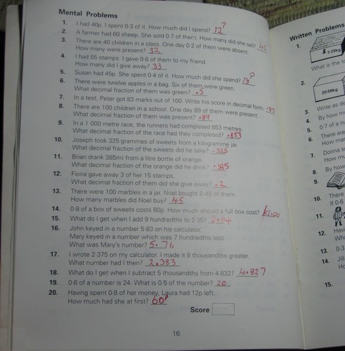 FIGURE IT OUT 5 A Maths Programme For Fifth Standard New Edition Tom Roche 1991 - Picture 7 of 8