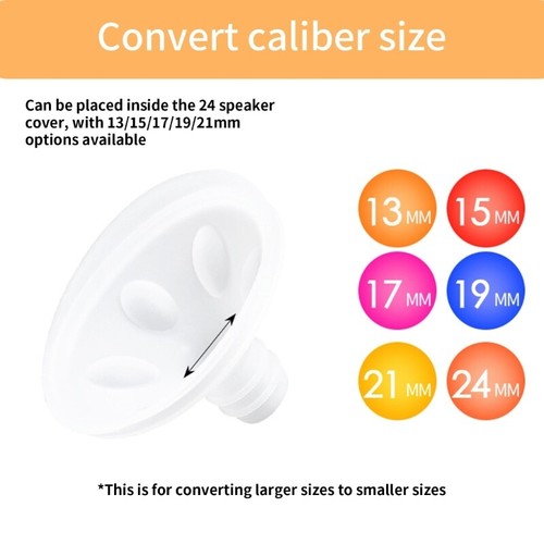 Flexible Silicone Converter Breast Pump Flange Insert for Breast Pumps Convesion