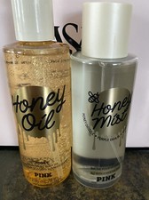 New Victoria's Secret PINK Nourishing Honey Oil Body Oil And Body Mist 8 oz