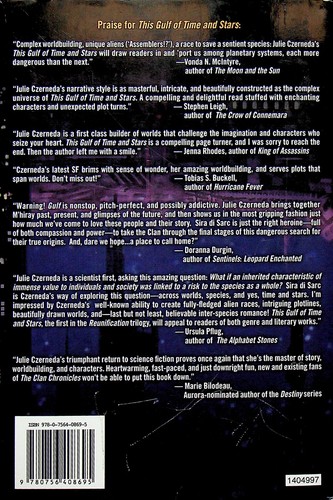 This Gulf of Time and Stars by Julie E. Czerneda (Hardcover: Fantasy) 2015 - Imagen 2 de 4