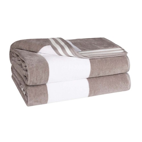 Cotton Cabana Striped Pool Towels Beach Towel Set Of 1, 2, 4, or 6 - Picture 71 of 175