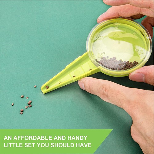 Soil Punch Garden Plant Seed Dispenser Flower Grass Plant Seeder Seed Spreader - Bild 5 von 11