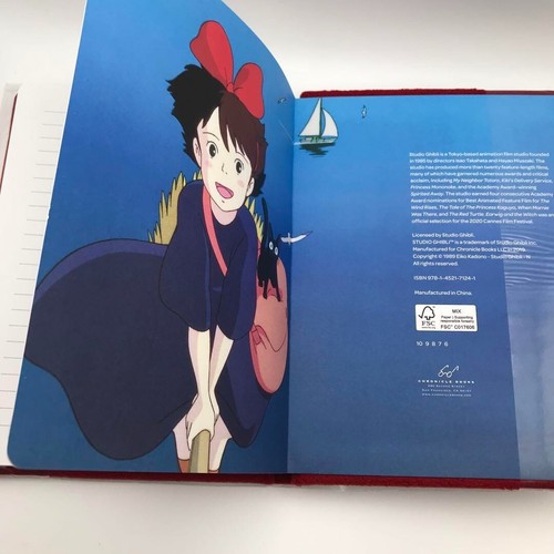 Ghibli Park Kiki’s Delivery Service Jiji Notebook Studio Ghibli NEW from JAPAN - Picture 4 of 5