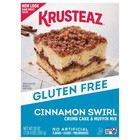 Krusteaz Gluten Free Cinnamon Crumb Cake Mix Pack of 8 Easy Delicious Baking