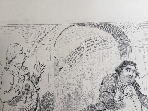 James Gillray : Bologna Sausages or Opposition Flux'd - Picture 2 of 3
