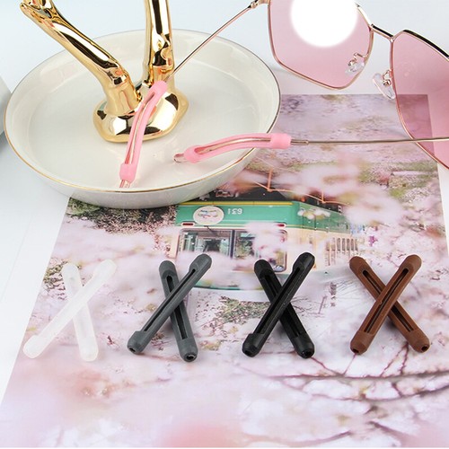 1Pair Assorted Anti Slip Glasses Ear Hook Tip Eyeglasses Grip Holder Silicone~ ☽ - Picture 4 of 37