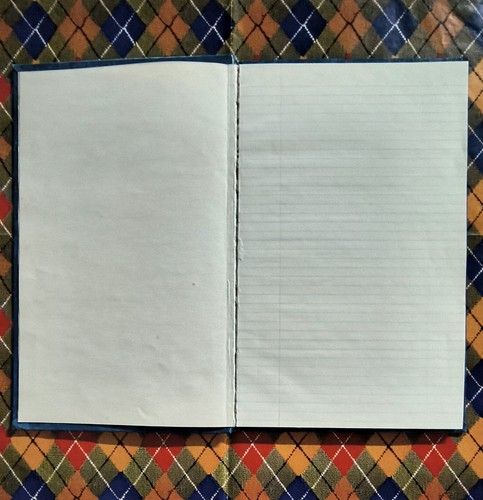 Mead All Purpose Record Account Book 64522 Vintage Blue Hardcover 7.5* x 12" - Imagen 8 de 11