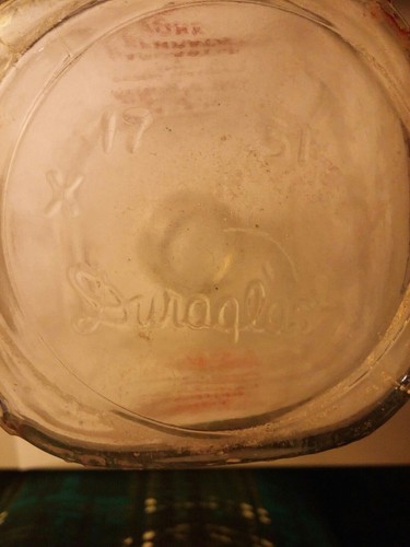 Vintage GLAS QUART PENSUPREME VITAMIN "D" MILCHFLASCHE Duraglas Lancaster York 1 - Bild 8 von 9