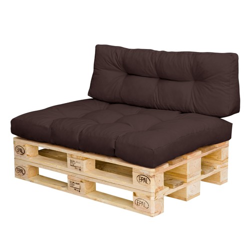 Palettenkissen Set Palettensofa Palettenpolster Sitzkissen Rückenkissen 120x80cm - Bild 4 von 18