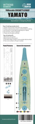 1/700 HUNTER wood deck WWII BB CA CL CV Tamiya, Fujimi, Aoshima, Hasegawa - Picture 15 of 54
