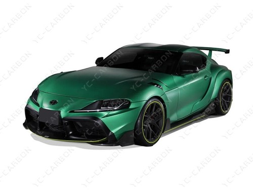 Kit carrozzeria stile CARBON TM diffusore labbro per Toyota GR Supra MK V A90 A91 19-22 - Foto 7 di 24