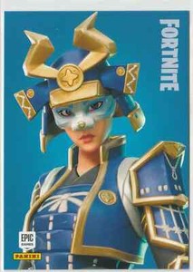2019 Panini Fortnite Series 1 USA Print Legendary Outfit #270 Hime