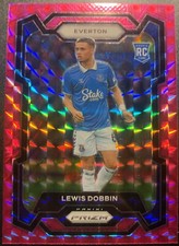 2023-24 Panini Soccer Prizm Lewis Dobbin RC Pink Mosaic Prizm #252