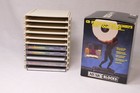 Adjustable Media Storage CD DVD Organizer for Desk or Shelf