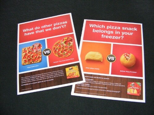 MCCAIN magazine clippings from 2010 print ads for Food - Picture 1 of 1
