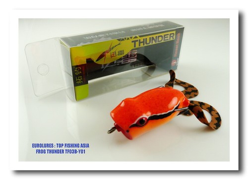 TOP FISHING THUNDER FROG (SERIE TF03B) - LEURRE SOUPLE GRENOUILLE - Imagen 4 de 5