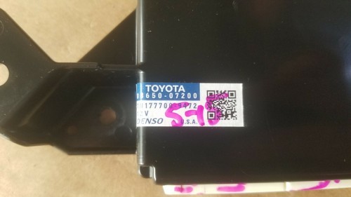 13-14 Toyota Avalon Temperature A/C Air Amplifier Control Module 88650-07200 - Bild 2 von 8