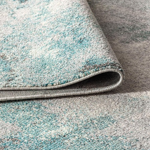 5' x 8' Transitional Abstract Rug - Durable Low-Pile for High Traffic Areas - Picture 7 of 12