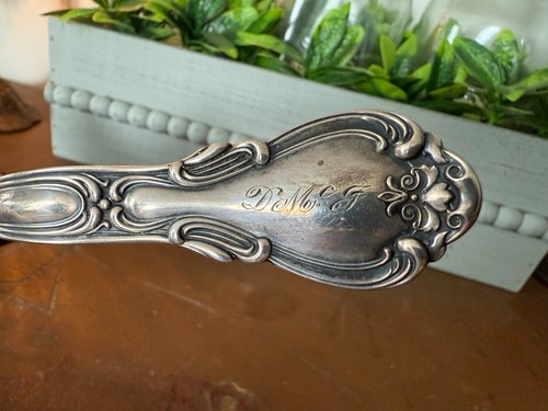 Gorham Sterling Silver Chantilly 10" Soup Ladle MONO Early Lion Anchor Mark - Picture 5 of 6