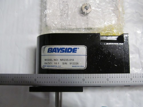 Bayside / Parker Model: NR23S-010. 10:1 Ratio Gearhead New Open Box -FLASH SALE - Picture 2 of 4