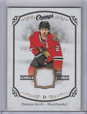 2015-16 Champ's Duncan Keith Relics Jersey NM Condition