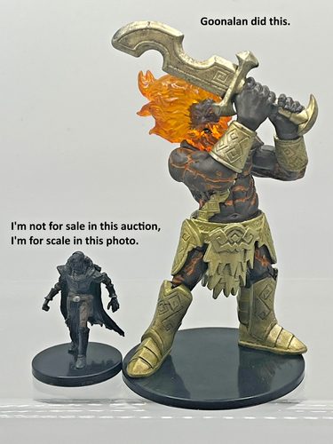 D&D Pathfinder Mini Legendary Adventures 28 Fire Giant UC LARGE - Picture 4 of 13