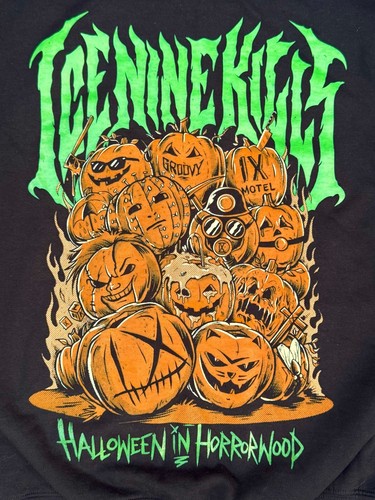Ice Nine Kills Crewneck Sweater Pullover Halloween in Horrorwood Size Med - Picture 2 of 5