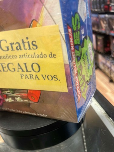 Argentinischer Billigskate mit Splitter (Vintage TMNT Ninja Schildkröten, Spielkameraden) - Bild 7 von 15
