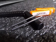 2PK Hertel 16692071 Straight-Flute Drill Bit: 2.50 mm Dia, 140 deg Point (G)