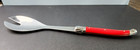 Laguiole by Flying Colors Red Serving Spoon Stainless Steel 10" France EUC