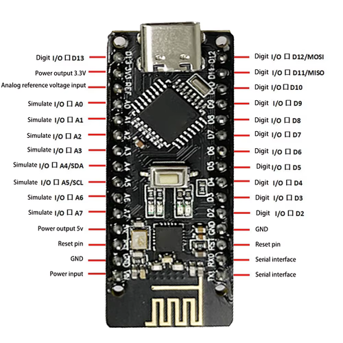 Arduino RF NANO V3.0 NRF24L01+2.4G RF-Nano - Picture 4 of 6