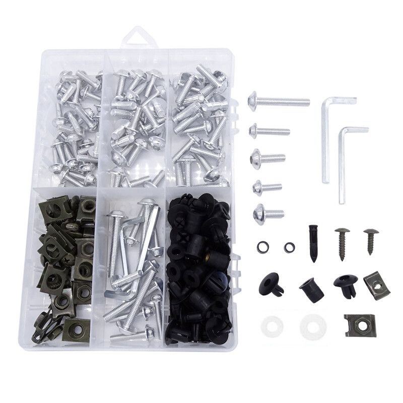 Stainless Steel Fairing Bolts Kit Screws For Suzuki GSXR600 / GSXR750 / GSXR1000 image